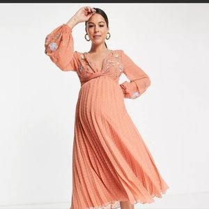 ASOS Rust Floral Dress - BRAND NEW